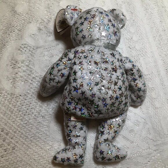 TY Beanie BabiesTHE BEGINNING 2000 Retired Rare Vintage EUC - Picture 3 of 6